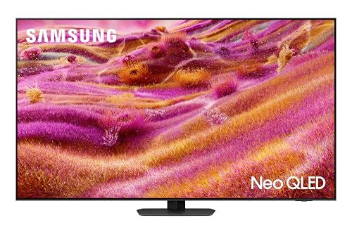 Samsung TV 55 pulgadas Neo Qled QN90F 4K Mini LED TV inteligente con IA Vision, pantalla sin reflejos con tecnología de matriz sin resplandor y cuántica