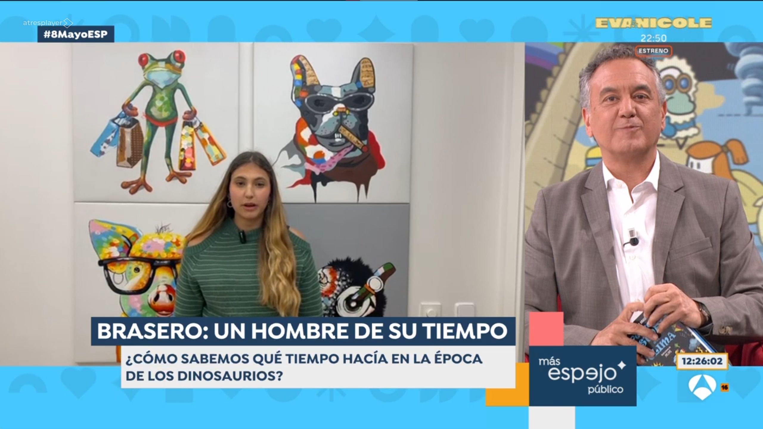 Roberto Brasero, en 'Mirror público'.