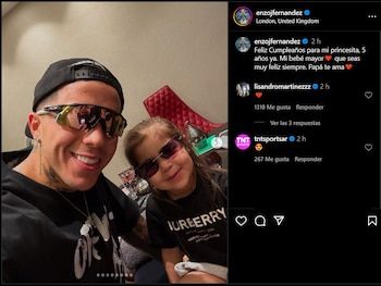Enzo Fernández compartió recuerdos familiares