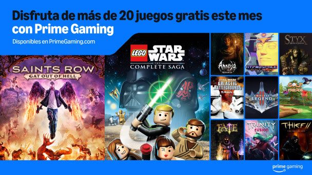Juegos gratuitos de mayo de 2025 en Amazon Prime Gaming.