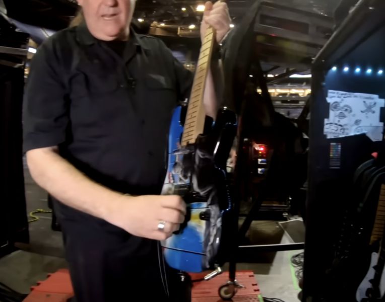 Equipo Adrian Smith de Iron Maiden