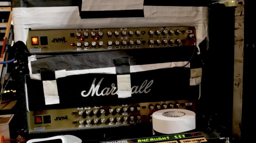 Equipo Adrian Smith de Iron Maiden