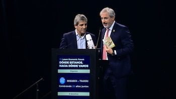 Luis Caputo and Darío Epstein,