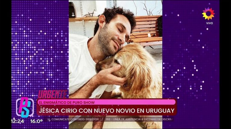 Revelan quién sería el nuevo novio de Jésica Cirio (Foto: Eltrece Capture).