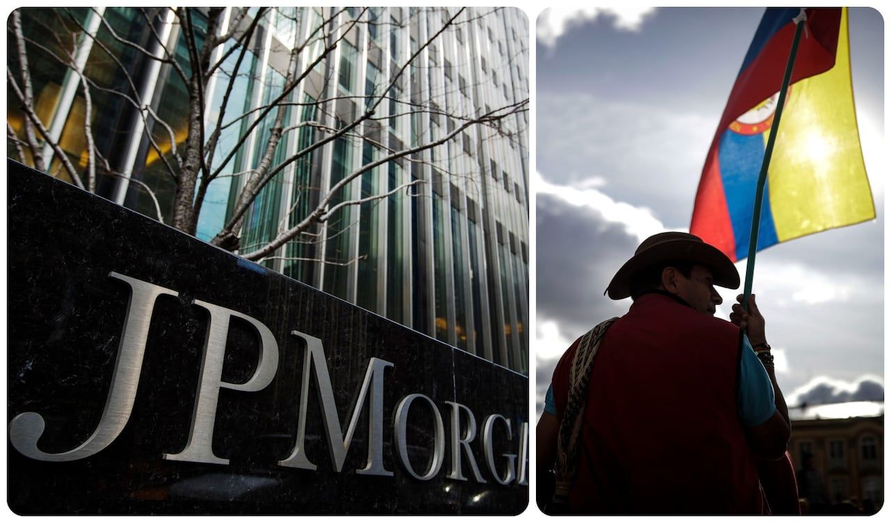 JPMorgan se pronuncia sobre los ingresos fiscales de Colombia.