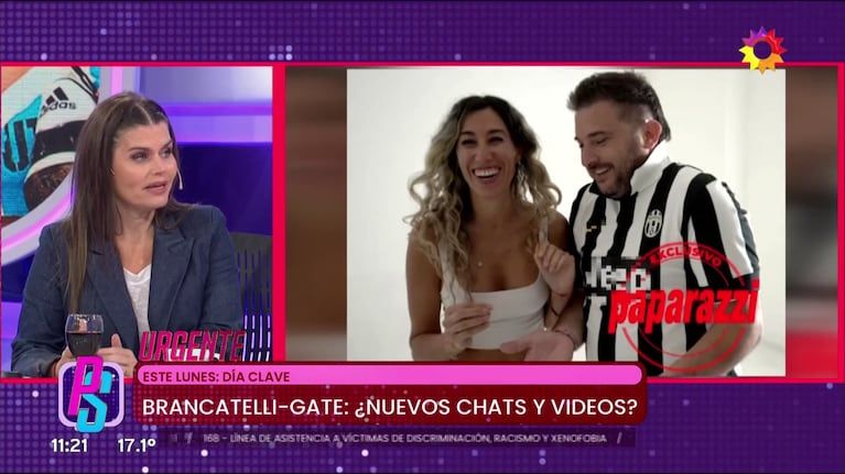 Angie Balbiani sobre Diego Brancatelli y Luciana Elbusto.
