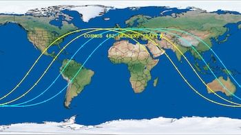 Las líneas amarillas indican
