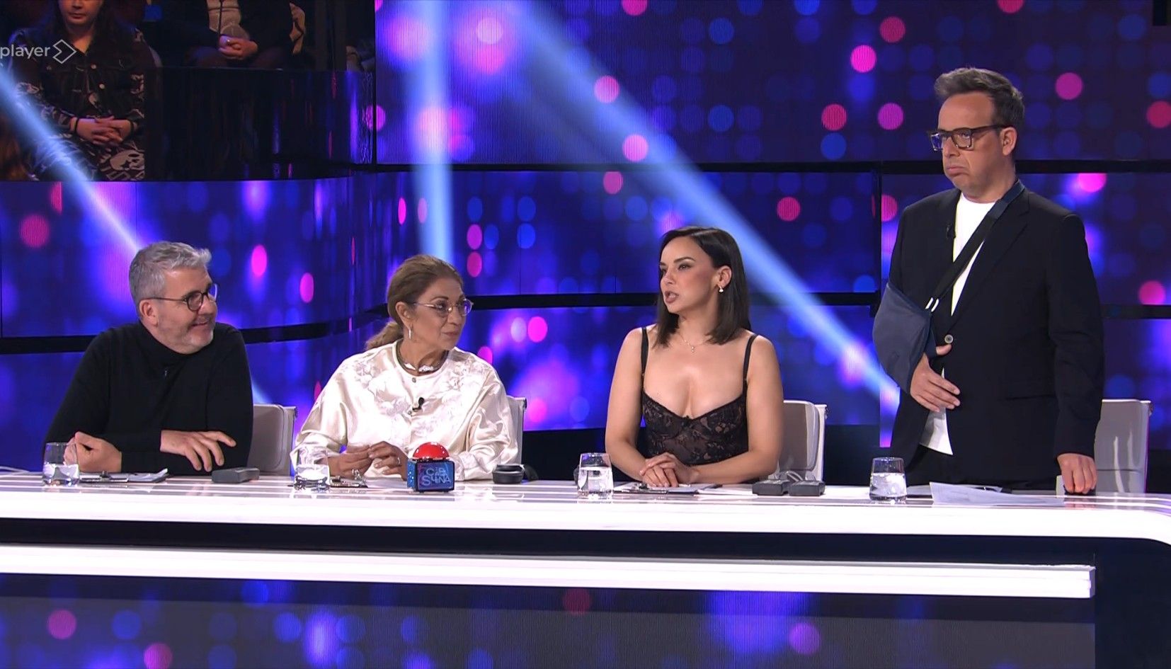 Flo, Lolita, Chenoa y àngel llàcer, en 'Your Face Sounds to Me'