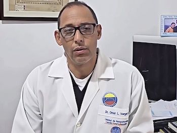 El fisiatra Omar Vergel es