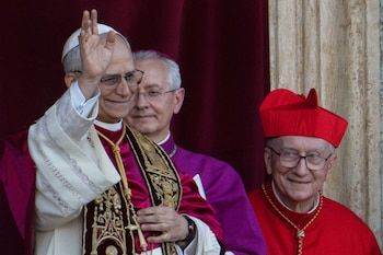 El Papa León recién elegido