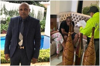 La captura de Oma Ambuila