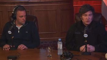 El portavoz presidencial Manuel Adorni,