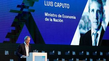 Luis Caputo, anticipó que