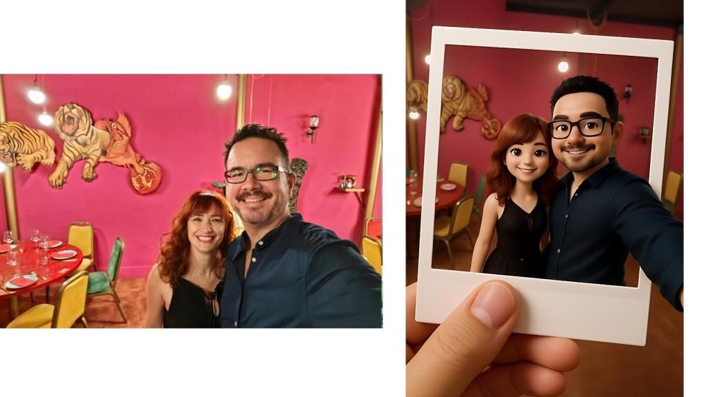 Transformar una imagen en una polaroid de estilo Pixar