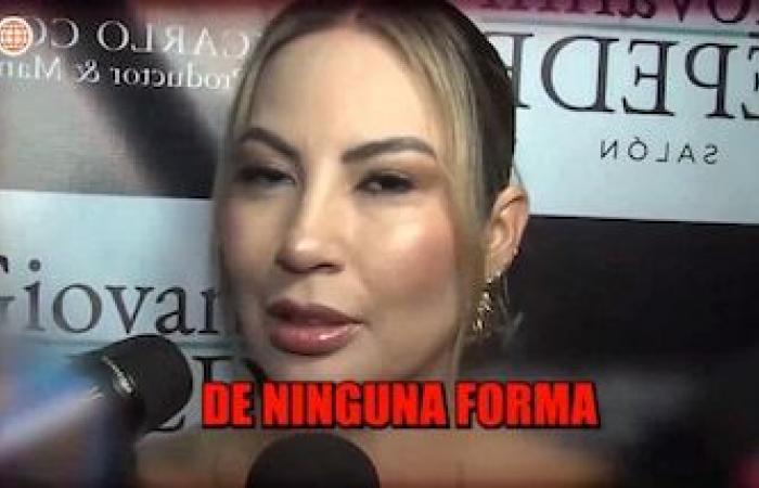 Pamela López nannanas posan with Christian Cueva and Pamela Franco – .