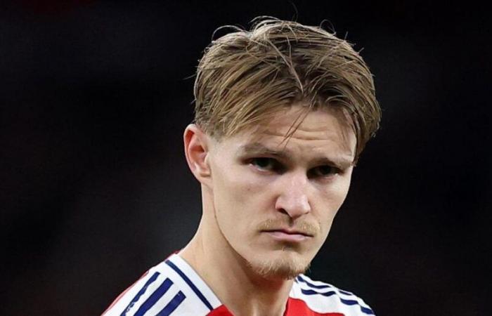 Odegaard vive su momento más delicado en el Arsenal.