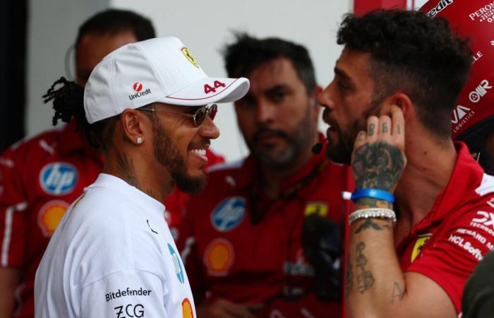 Hamilton compara su comienzo con Ferrari con sus “primeros seis meses difíciles” en Mercedes -.