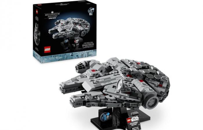 LEGO celebra el Día de Star Wars con el halcón milenario a su precio más bajo, se agota rápidamente.