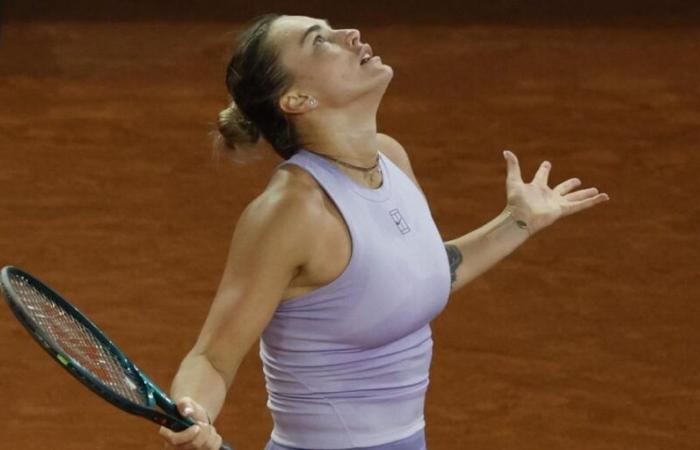 Cuarta final de Sabalenka en Madrid -.