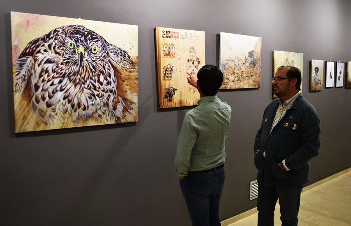 Un aspecto único se une al arte, la caza y las corridas de toros en una exposición.