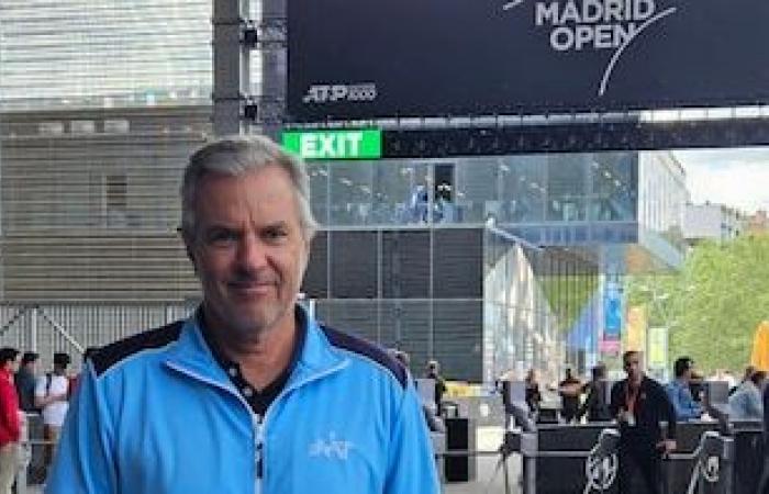 Javier Frana, el capitán de la Copa Davis, viajó a Mutua abierto para cerca de los Albicelestes.