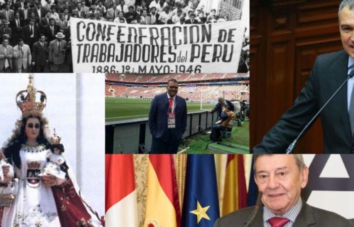 caras, hechos y símbolos de la historia peruana -.