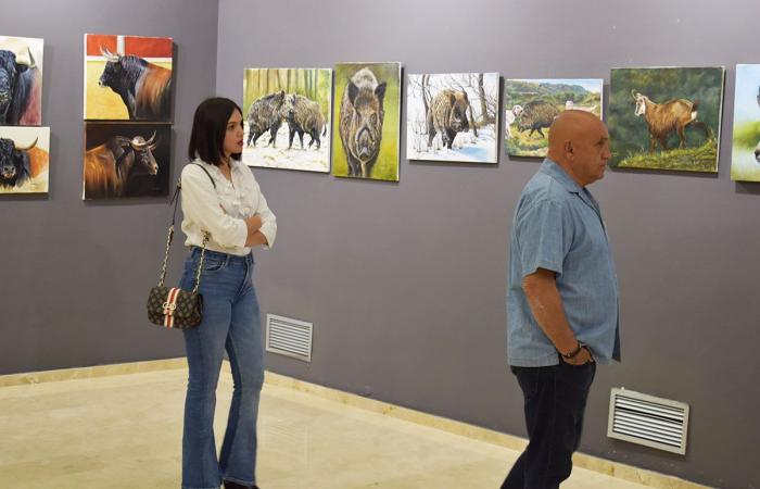 Un aspecto único se une al arte, la caza y las corridas de toros en una exposición.