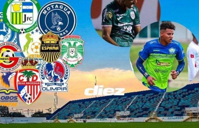 Los equipos que deben sub-20 minutos en el torneo Clausura 2025 de la Liga Nacional de Honduras-.
