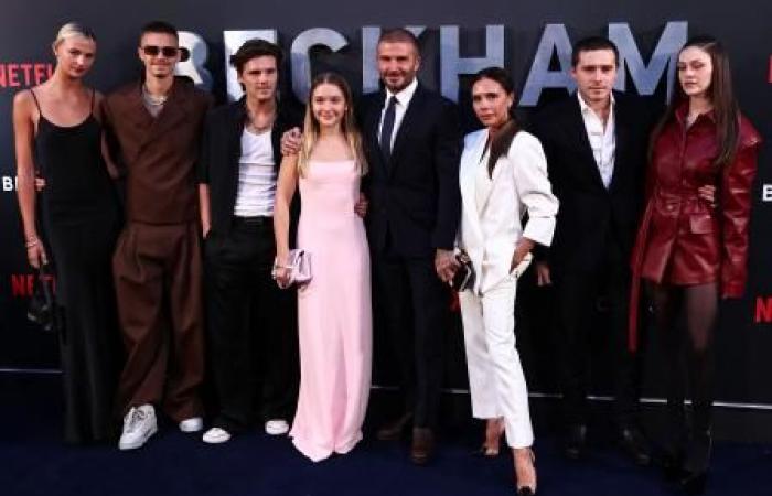 David Beckham, futbolista, empresario e ícono de la moda -.