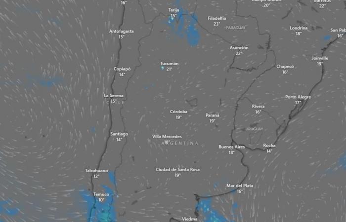Hay una alerta amarilla de tormentas para este viernes 2 de mayo -.