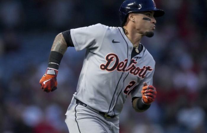 Los Tigres anotan 8 carreras en las últimas 2 entradas y vencen a Angels 10-4-.