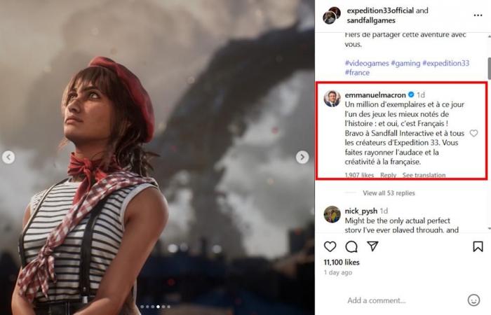 “Un ejemplo de la creatividad del país” -.
