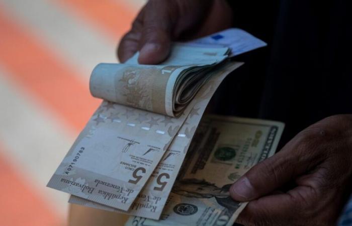 El Bolívar cayó un 20% frente al dólar en abril.