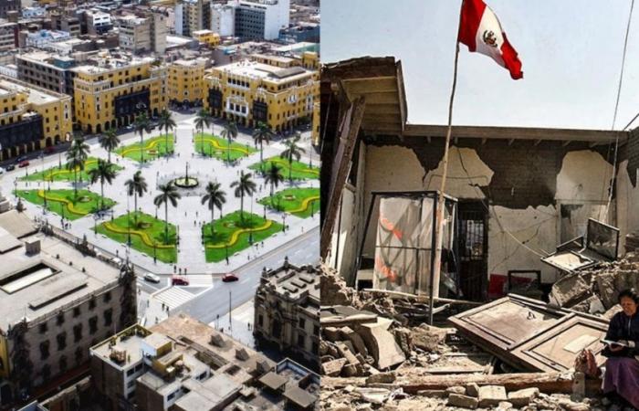 qué distritos estarían en mayor riesgo de un terremoto fuerte -.