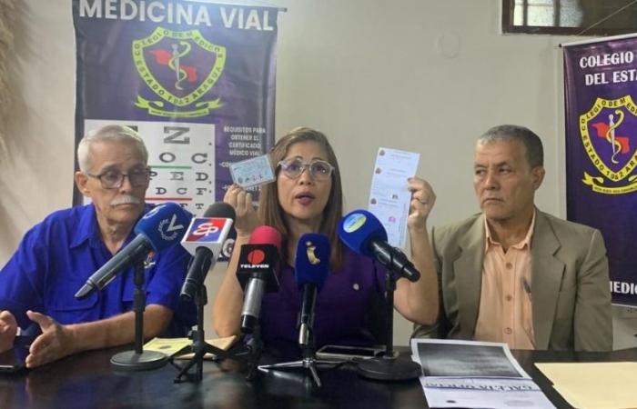 Alerta de Medical College of Aragua sobre certificados de carreteras falsas en la región -.