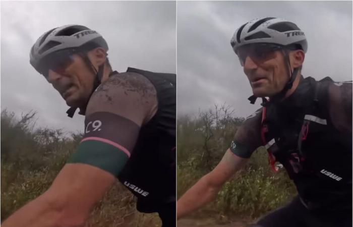Scaloni se volvió a reunirse con un amigo en medio de una carrera ciclista y las palabras que dijo entusiasmó a todos.