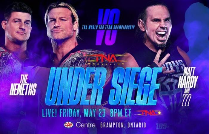 Los Nemeths defenderán los títulos de la pareja de TNA contra Matt Hardy y un socio sorpresa en Under Siege -.