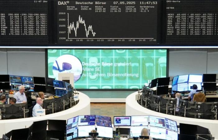 El mercado de valores alemán marca las negociaciones comerciales