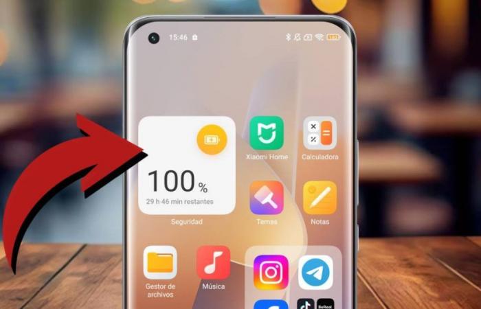 Así es como puedes agregar el nuevo widget HyperOS en tu Xiaomi que indica cuánto tiempo de batería te queda – Xiaomi News – .