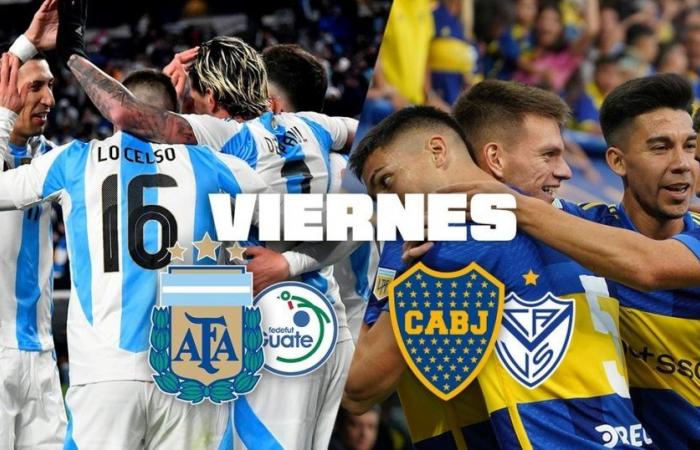 Viernes a puro fútbol: Boca y Liga Argentina, Selección y Eurocopa :: Olé – .