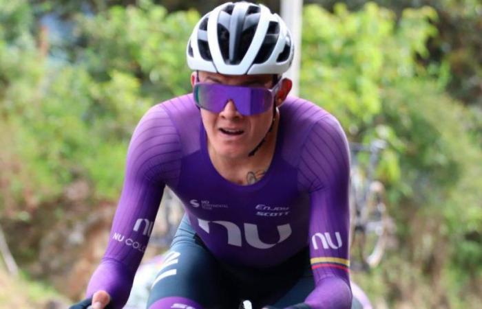 Rodrigo Contreras ganó en Macanal y es el primer líder de la Vuelta a Colombia