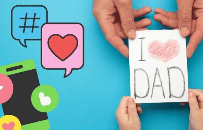 10 frases para dedicarle a papá en las redes sociales