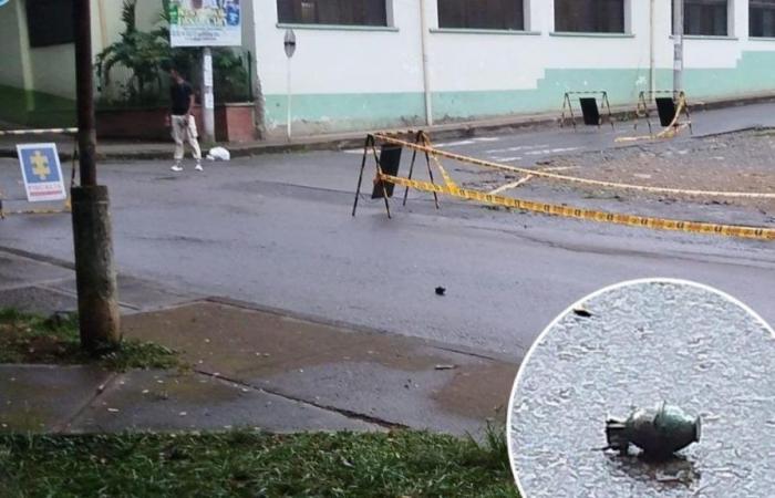 Una granada de fragmentación cerca de la Fiscalía en Santander de Quilichao, Cauca genera temor entre la población