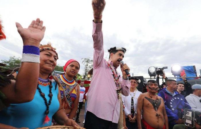 La peregrinación de Maduro lo reúne con el pueblo de Amazonas – .