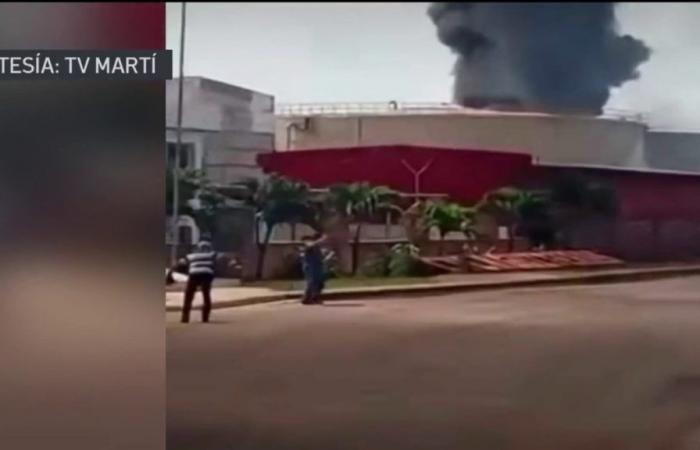 Incendio en importante planta termoeléctrica en Cuba – Telemundo Miami (51) – .
