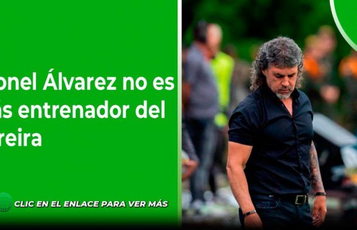 Leonel Álvarez ya no es entrenador de Pereira