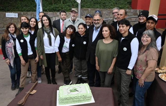 Intendente Jorge inauguró un nuevo Mangrullo en el Parque Botánico Municipal en su 37° aniversario