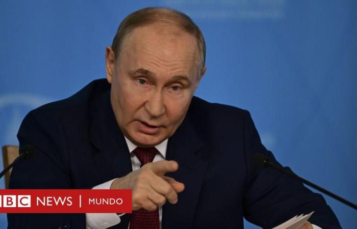 Las duras condiciones de Putin para poner fin al conflicto