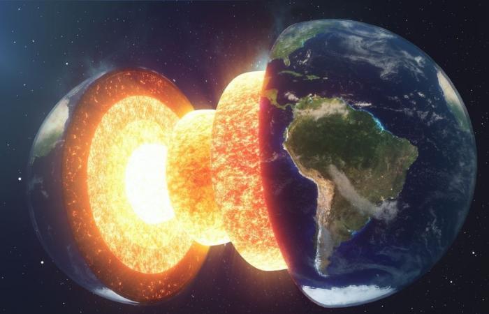 La rotación del núcleo interno de la Tierra se ha ralentizado desde 2010, dicen los científicos.