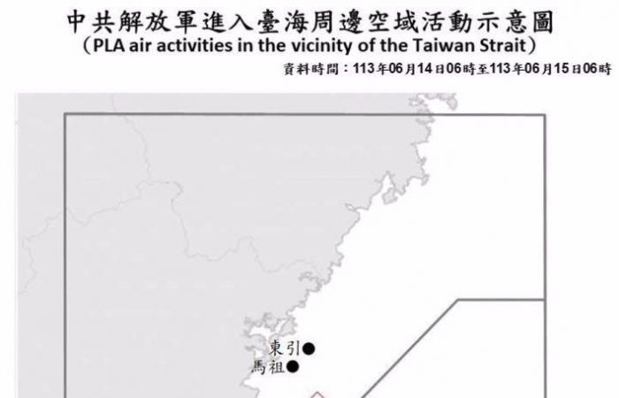 Taiwán detecta doce cazas y ocho barcos del ejército chino en sus proximidades